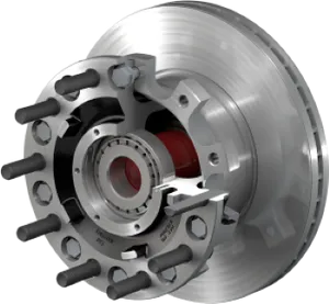 Conmet Iron PreSet Hub/Rotor FL Front Hub 1994196 