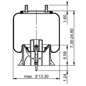 ContiTech Air Spring / 9646 6856614 