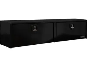 Buyers Products TOOLBOX BLK SMTH ALUM TOPSIDER 16X13X72 1574324 