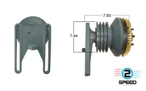 Kit Masters Reman Fan Clutch 3021311 