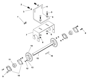 Donovan Jack Shaft kt 1034592 