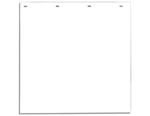 Buyers Products MUD FLAP 24X24X 150 THICK WHITE W 1575226 