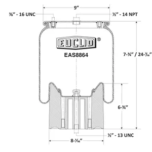 Euclid Air Spring 6350692 