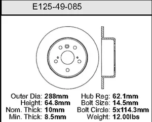 Bendix ROTOR 444848 