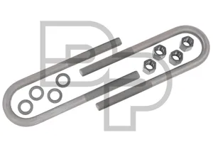 Dayton Single U-Bolt w/Washer & Nuts 246008 