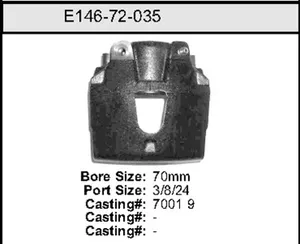 Bendix EXC CALIPER 442122 