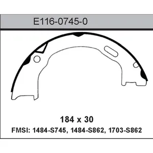 Bendix BRAKE SHOE 440452 