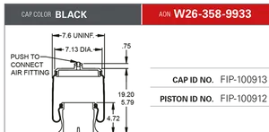 Firestone FITTING, SUSPENSION, 170/127 ASSEMBLY 244758 