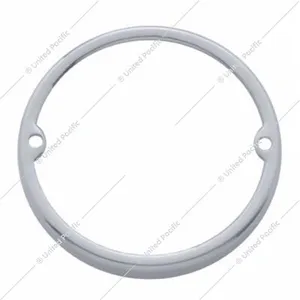 United Pacific Stainless Steel Low Profile Cab Light Bezel 345992 
