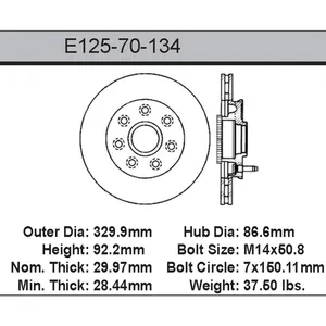 Bendix ROTOR 456978 