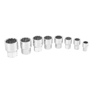 Great Neck Saw 8PC 1/4 DRIVE GO THROUGH SOCKET SET SAE 1982378 