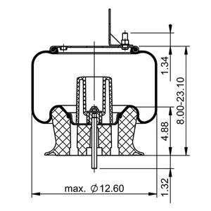 ContiTech Air Spring / 1R12-404 / 9375 6855552 