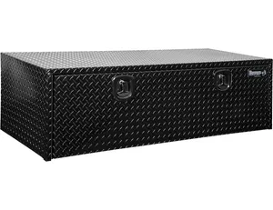 Buyers Products TOOLBOX ALUMINUM 18X24X60 BLK PDR COAT 1574154 