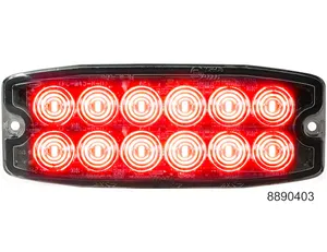 Buyers Products LIGHT STROBE 5 14in 12 LED RED 1575956 