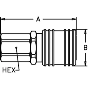 Eaton Cplng air fem 882626 
