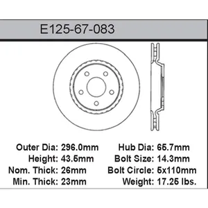 Bendix ROTOR 443160 