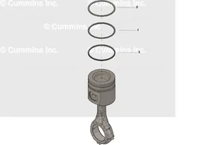 Cummins Piston Ri 1428468 