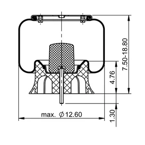 ContiTech Air Spring / 1R12-069 / 9069 6853510 