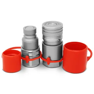 Summit Hydraulics Flat Face Hydraulic Quick Connect Coupler Set,... 6608620 