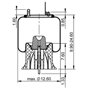 ContiTech Air Spring / 1R12-504 / 9471 6856940 