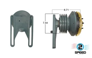 Kit Masters Reman Fan Clutch 3021815 