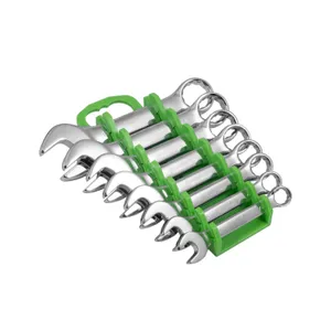 Great Neck Saw Stubby Wrench Organizer Green 1983378 