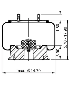 Automann Air Spring Roll 937540 