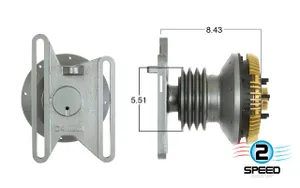 Kit Masters Reman Fan Clutch 3021489 