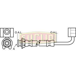 Euclid Hydraulic Hose 917522 