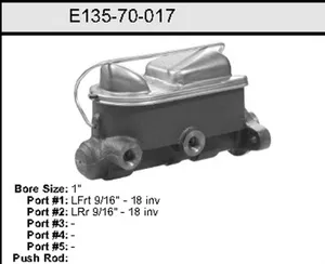 Bendix MASTER CYLINDER 440444 