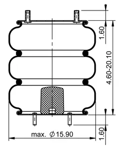 Automann Air Spring 388014 