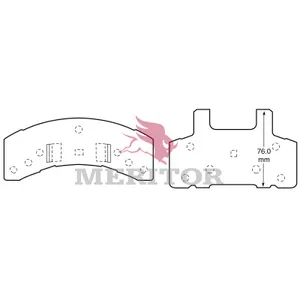 Meritor STOPMATE DISC 1000183 