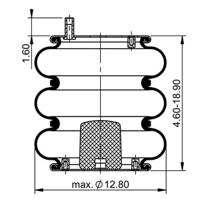 ContiTech Air Spring / 8025 6855874 