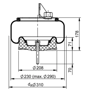 ContiTech Air Spring / 9541 6853502 