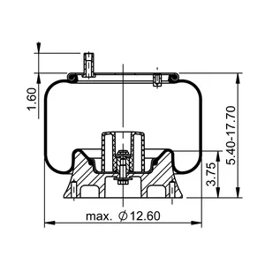 ContiTech Air Spring / 1R12-437 / 9797 6856182 
