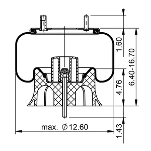 ContiTech Air Spring / 1R12-571 / 9365 6854538 