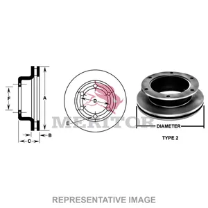 Meritor Rotor 2740618 