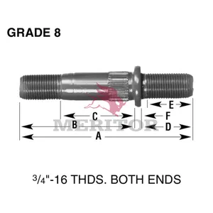 Meritor Stud/Rh 1834698 
