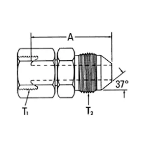 Eaton Adaptr Sae37 Din Heavy 2144360 
