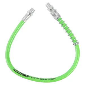 Great Neck Saw 18 Grease Hose with Spring Guard 1 8 NPT 1983573 