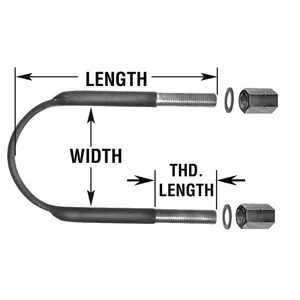 Meritor U-Bolt Assembly 773946 