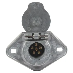 Phillips Lighting Socket - 6 Pin, Zinc Die-Cast 308762 
