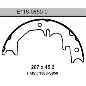 Bendix BRAKE SHOE 450150 