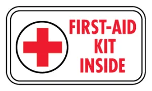 SafeTruck by Ms. Carita DECAL FIRST AID 326300 