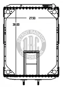 Detroit Radiator Volvo 923292 