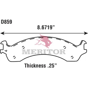 Meritor Disc Pad Set 785944 