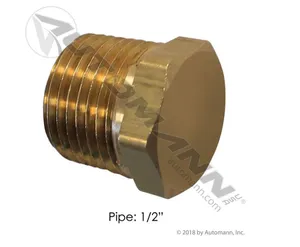 Automann Hex Plug 1/2NPT 321416 