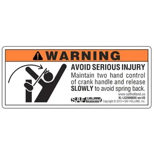 Holland DECAL,WARNING- 619848 