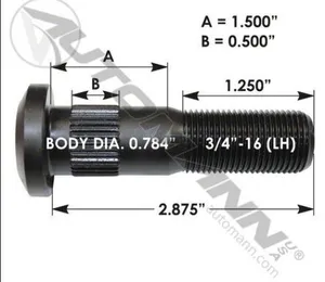 Automann Wheel Stud 1049596 