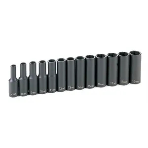 Grey Pneumatic Corp 13 PC 3/8  DR D 1231017 